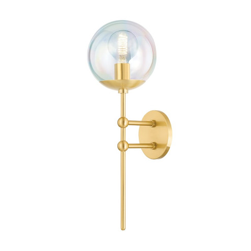 Ophelia One Light Wall Sconce in Aged Brass (428|H726101AGB)