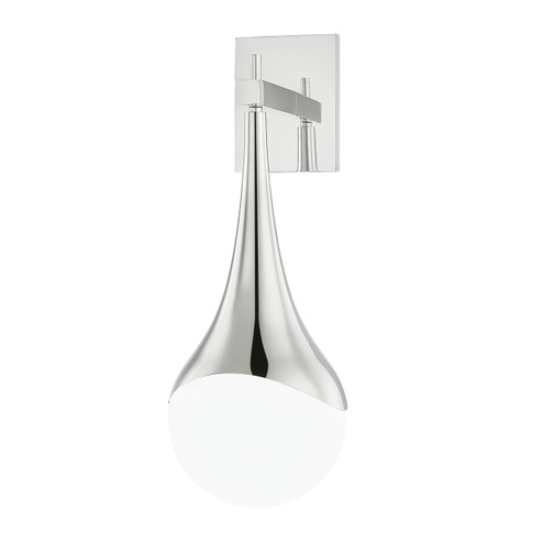 Ariana One Light Wall Sconce in Polished Nickel (428|H375101PN)
