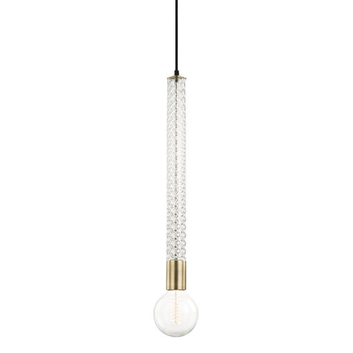 Pippin One Light Pendant in Aged Brass (428|H256701AGB)