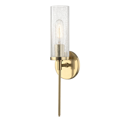 Olivia One Light Wall Sconce in Aged Brass (428|H220101AGB)
