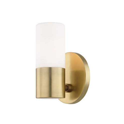 Lola LED Wall Sconce in Aged Brass (428|H196101AGB)