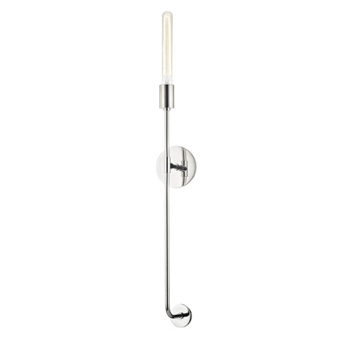 Dylan One Light Wall Sconce in Polished Nickel (428|H185101PN)