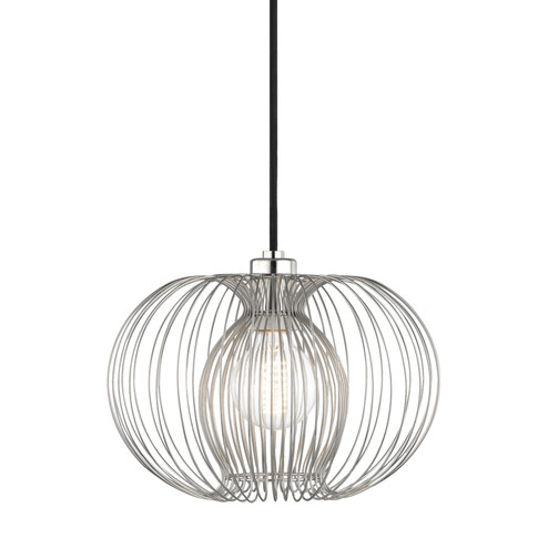 Jasmine One Light Pendant in Polished Nickel (428|H181701SPN)