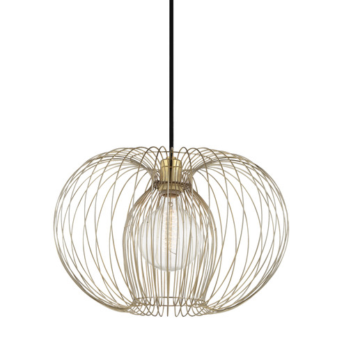 Jasmine One Light Pendant in Polished Brass (428|H181701LPB)