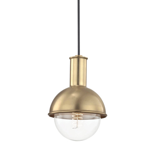 Riley One Light Pendant in Aged Brass (428|H111701AGB)