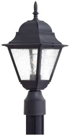 Bay Hill One Light Post Mount in Coal (7|906666)