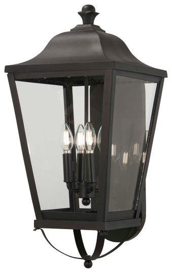 Savannah Four Light Outdoor Wall Mount in Sand Coal (7|7328366)