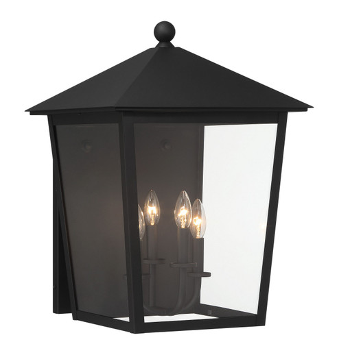 Noble Hill Three Light Outdoor Wall Mount in Sand Coal (7|7213266)