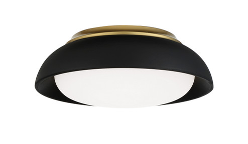 LED Flush Mount in Coal W/Honey Gold Highlight (7|718661L)