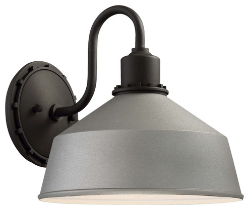 Mantiel One Light Outdoor Wall Mount in Sand Silver (7|71242295)