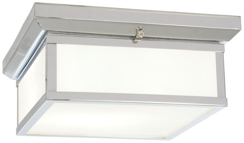 Two Light Flush Mount in Chrome (7|691977)