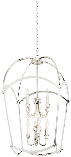 Jupiter'S Canopy Eight Light Pendant in Polished Nickel (7|4778613)
