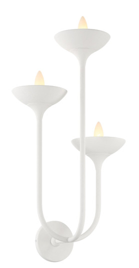 Ryton Three Light Wall Sconce in Plaster White (7|4713892)