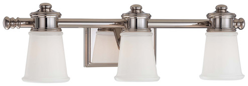 Three Light Bath in Polished Nickel (7|4533613)