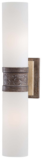 Compositions Two Light Wall Sconce in Aged Patina Iron (7|4462273)
