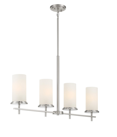 Haisley Four Light Island Pendant in Brushed Nickel (7|409784)
