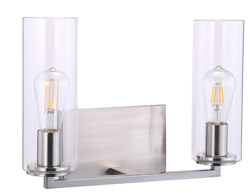 Acacia Two Light Bath in Brushed Nickel (7|404284)