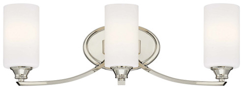 Tilbury Three Light Bath in Polished Nickel (7|3983613)