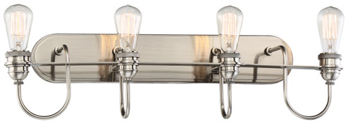 Uptown Edison Four Light Bath in Plated Pewter (7|345484B)