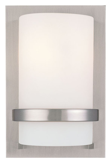 Fieldale Lodge One Light Wall Sconce in Brushed Nickel (7|34284)