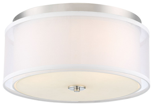Studio 5 Three Light Flush Mount in Polished Nickel (7|3078613)