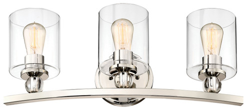 Studio 5 Three Light Bath in Polished Nickel (7|3073613)