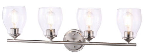 Winsley Four Light Wall Lamp in Brushed Nickel (7|243484)