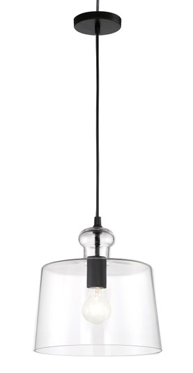 Clarity One Light Pendant in Coal (7|233566A)