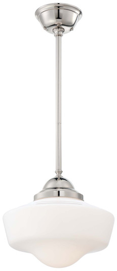 One Light Pendant in Polished Nickel (7|2256613)