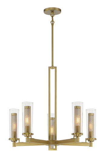 Emmerham Five Light Chandelier in Soft Brass (7|2185695)