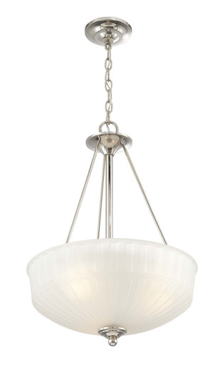 1730 Series Three Light Pendant in Polished Nickel (7|17371613)