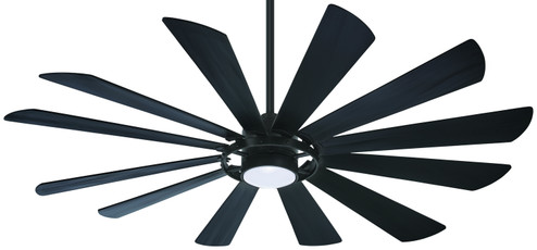 Windmolen 65'' Ceiling Fan in Textured Coal (15|F870LTCL)