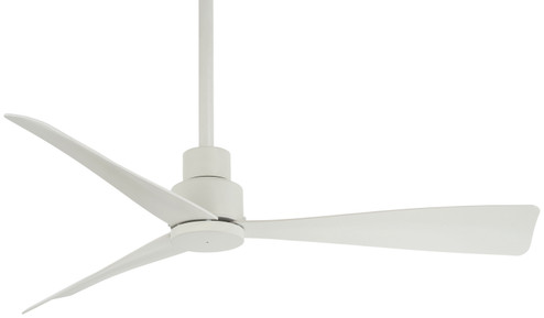 Simple 44'' 44''Ceiling Fan in Flat White (15|F786WHF)