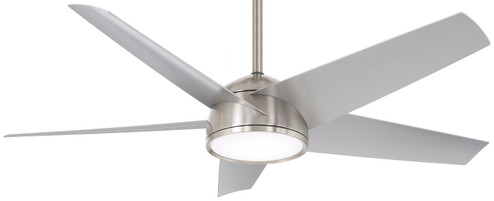 Chubby 58''Outdoor Ceiling Fan in Brushed Nickel (15|F781LBNW)