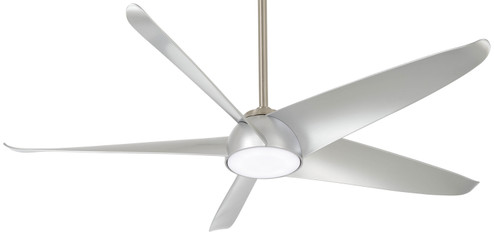 Ellipse 60''Ceiling Fan in Brushed Nickel W/ Silver (15|F771LBNSL)