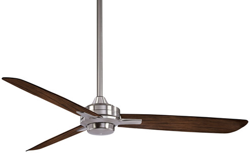 Rudolph 52''Ceiling Fan in Brushed Nickel With Medium Maple Blades (15|F727BNMM)