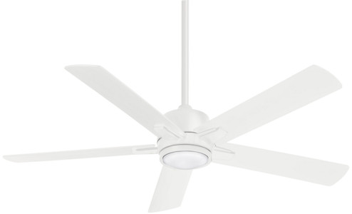 Stout 54''Ceiling Fan in Flat White (15|F619LWHF)