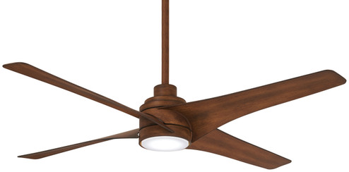 Swept 56''Ceiling Fan in Distressed Koa (15|F543LDK)