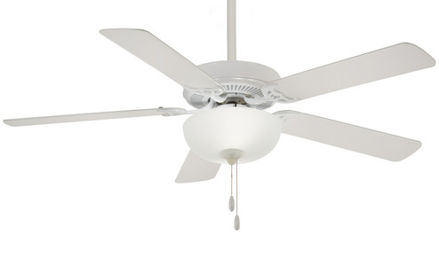 Contractor Uni-Pack LED 52''Ceiling Fan in White (15|F448LWH)