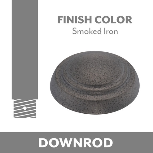Minka Aire Ceiling Fan Downrod in Smoked Iron (15|DR548SI)
