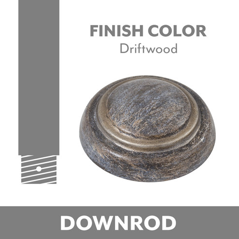 Minka Aire Ceiling Fan Downrod in Driftwood (15|DR548DRFF)
