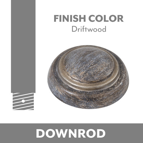 Downrod in Driftwood (15|DR503DRFF)