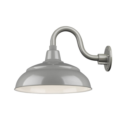 R Series One Light Pendant in Gray (59|RWHS14GY)