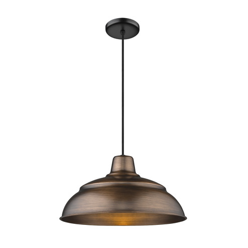 R Series One Light Pendant in Natural Copper (59|RWHC17NC)