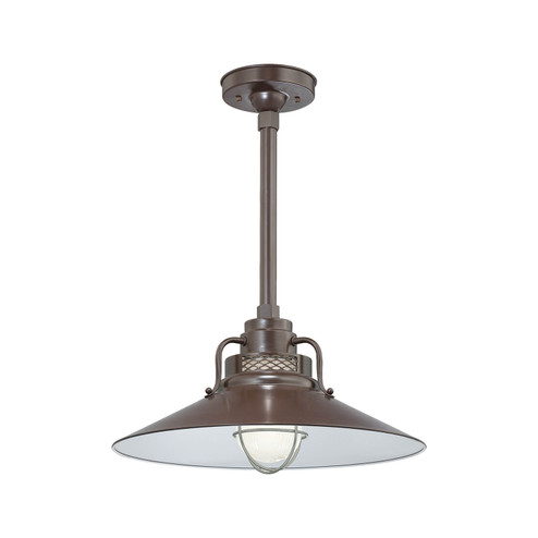 R Series One Light Pendant in Architectural Bronze (59|RRRS18ABR)