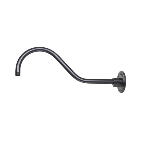 R Series Goose Neck in Aluminum Satin Black (59|RGN22ASB)