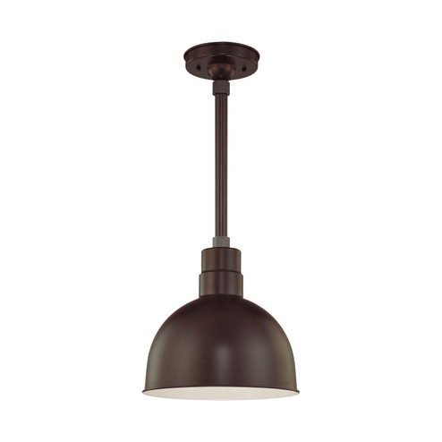 R Series One Light Pendant in Architectural Bronze (59|RDBS12ABR)