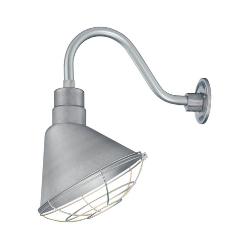 R Series One Light Pendant in Galvanized (59|RAS12GA)