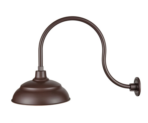 R Series LED Warehouse Shade in Architect Bronze (59|LEDRWHS14ABR)