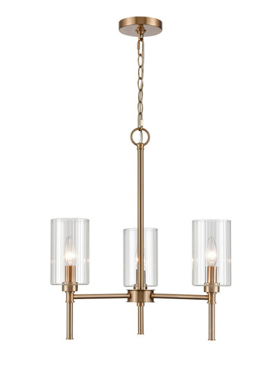 Chastine Three Light Chandelier in Modern Gold (59|9913MG)